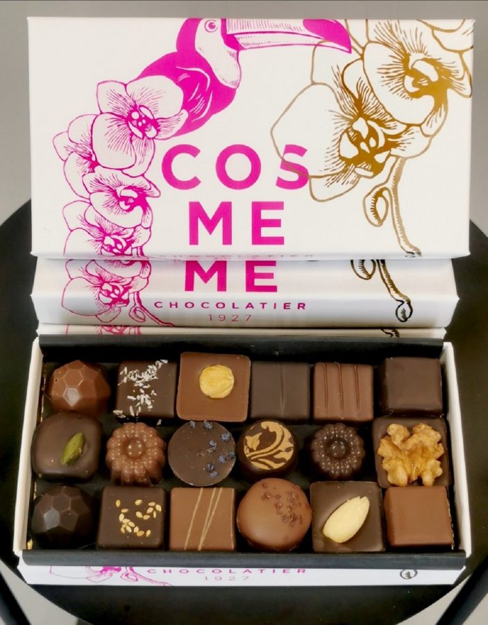 Coffret cadeau découverte des chocolats Cosme