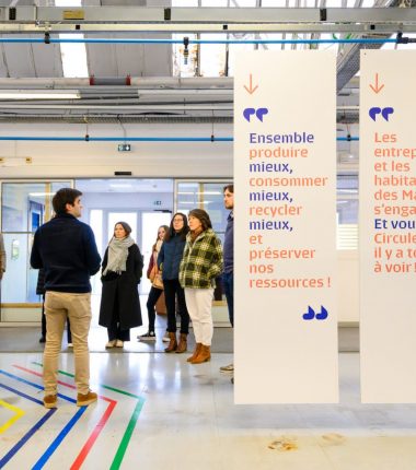 Découverte du showroom de l&rsquo;économie circulaire avec Synergie