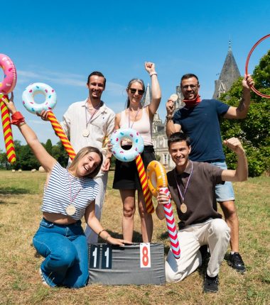 Olympiades et challenge 100% fun avec Pierre Évènements