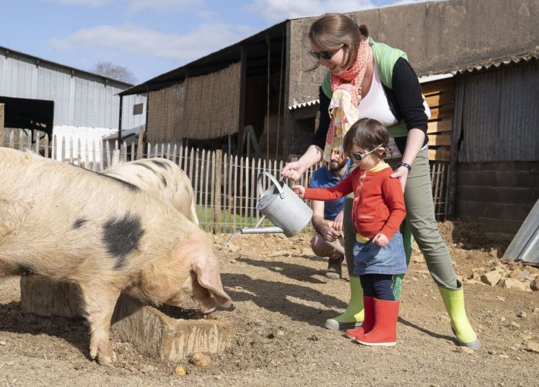 HÉBERGEMENT À LA FERME L’ÉTABLE DES MAUGES