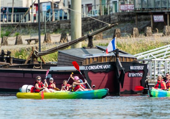 Canoë-kayak à Montjean-sur-Loire avec Pagaies de Loire