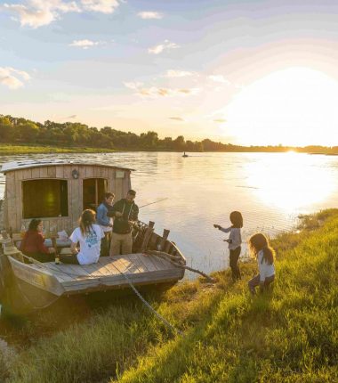 Croisière sur la Loire à bord du bateau habitable « Anguille sous Roche »
