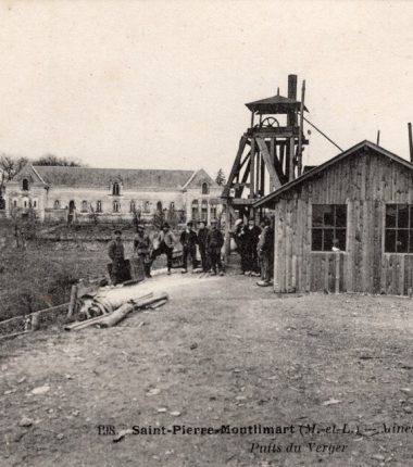 Extraction du minerai d’or au puits du Verger