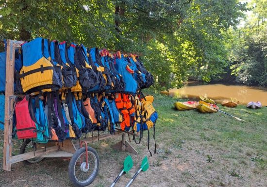 Location de Canoë-Kayak Les Onglées