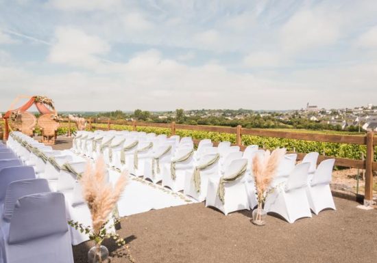 Salle de réception du Domaine Delaunay