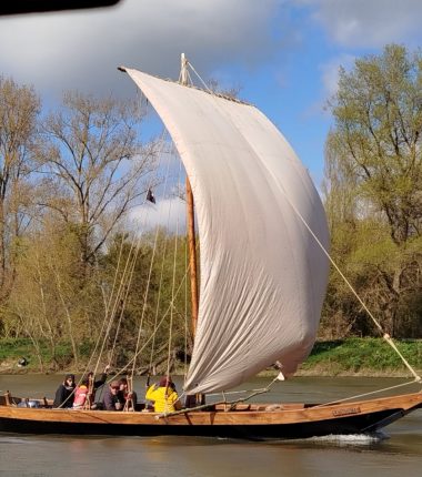 Balade en bateau traditionnel de Loire