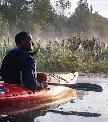 Expérience décarbonée en kayak au fil de la Loire