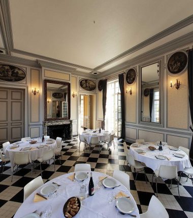 Salle de réception au château de la Turmelière