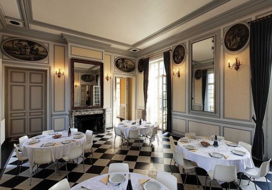 Salle de réception au château de la Turmelière