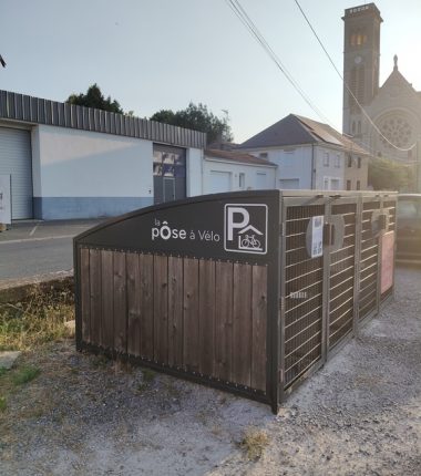 Box à vélos à Notre-Dame-du-Marillais