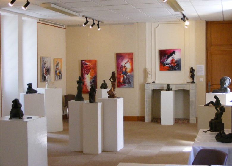 Salle d&rsquo;exposition au Champalud
