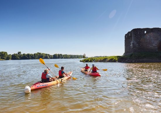 Location combiné vélo + kayak en bord de Loire