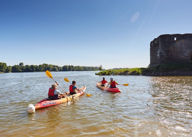 L.A. KAYAK – DÉCOUVERTE DE LA LOIRE EN FAMILLE – VÉLO & KAYAK