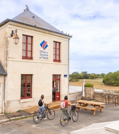 Halte à vélos à Saint-Florent-le-Vieil