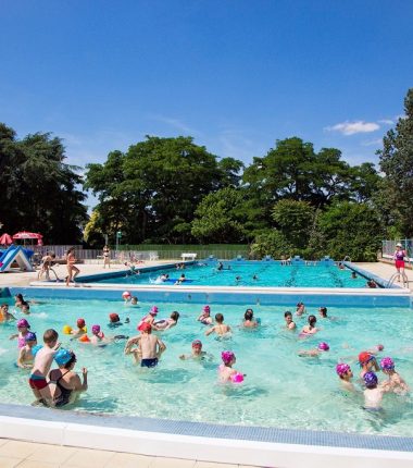 Piscine communale de plein air à Champtoceaux