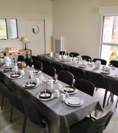 Salle de réception de la Safranerie