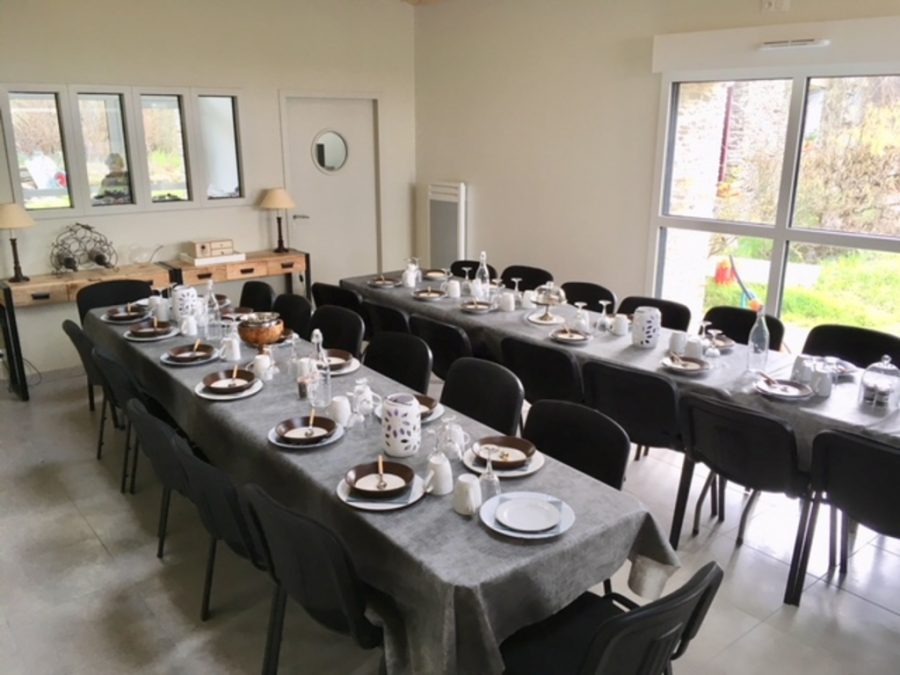 Salle de réception de la Safranerie