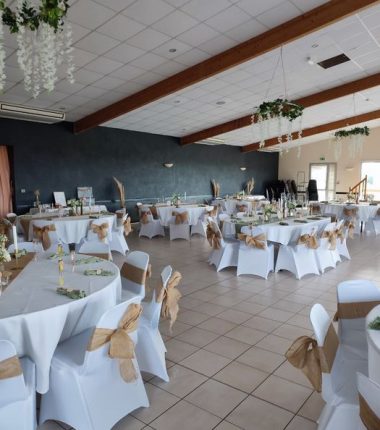 Salle de réception du Domaine Delaunay