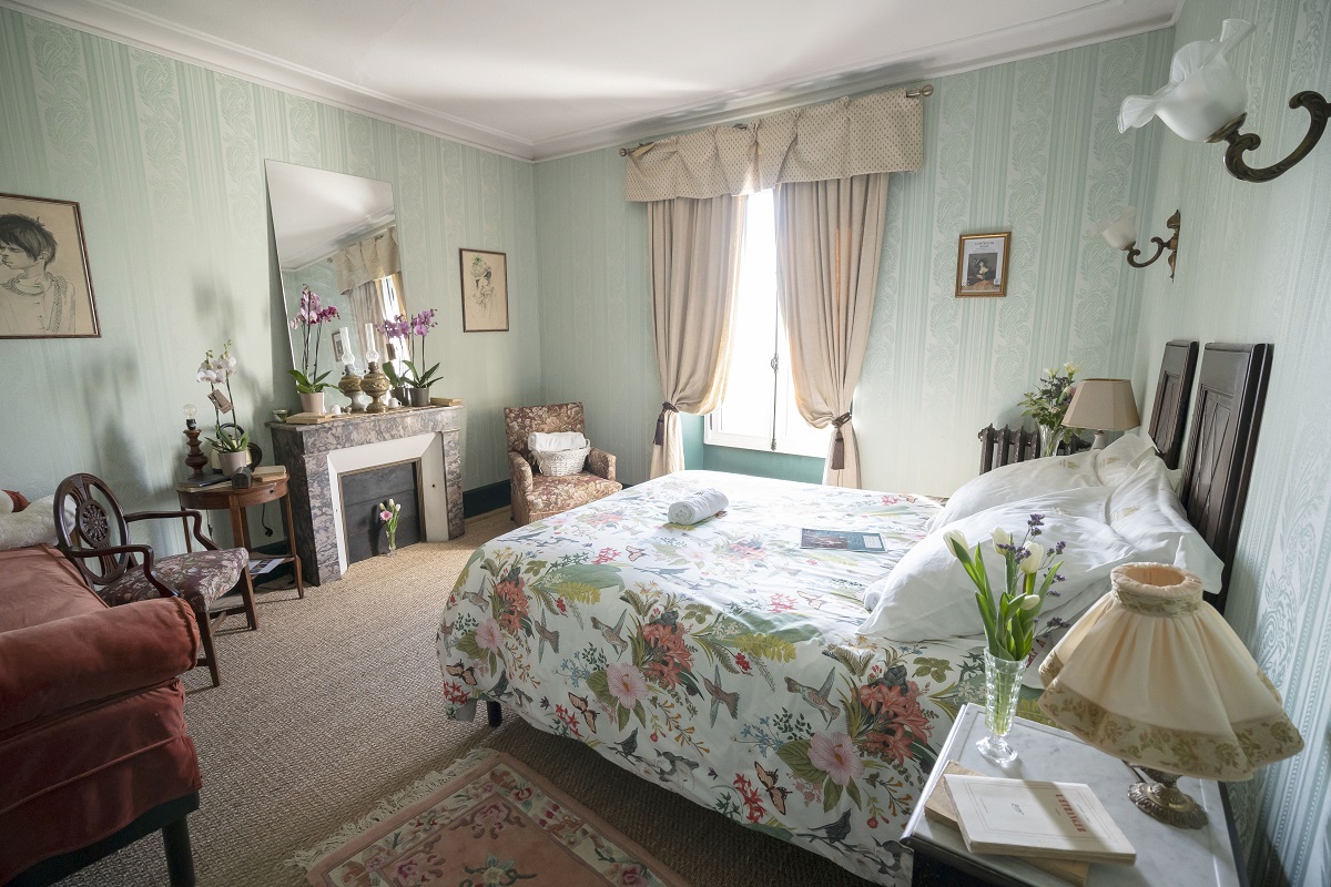 Chambre d'hôtes du Château de La Tourlandry ©D.Drouet