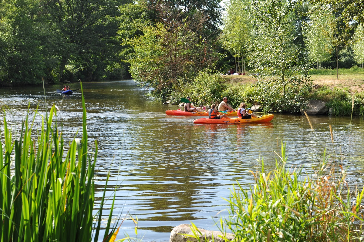 Canoë-kayak sur la Sèvre Nantaise ©O.Rahard