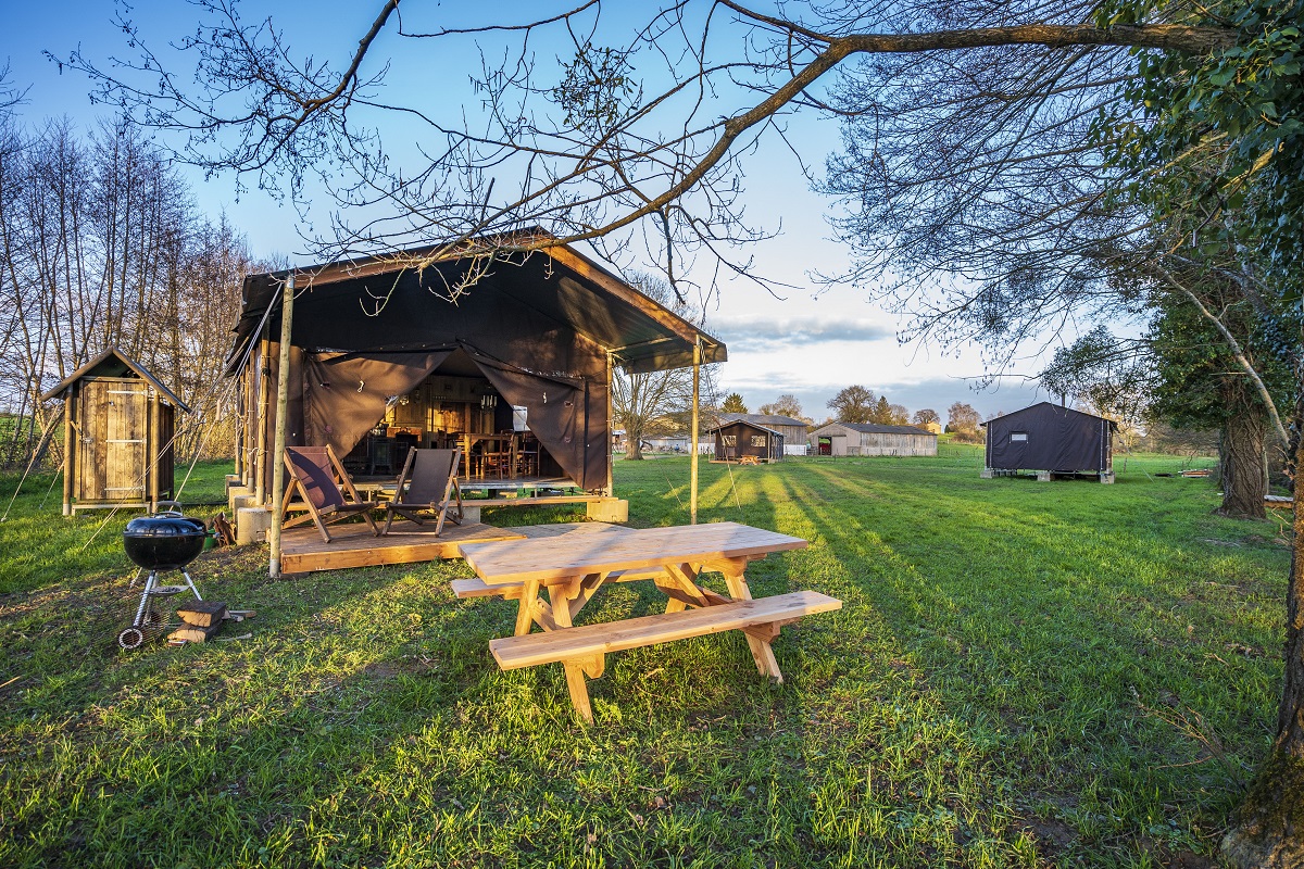 Camping à la ferme L'Etable des Mauges ©D.Drouet