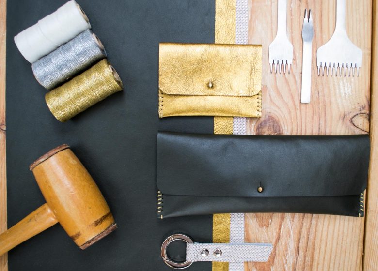 ATELIER MAROLINE : FABRICATION D’UN ACCESSOIRE EN CUIR | DUO ADULTE-ENFANT