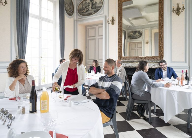 Salles de réception au château de la Turmelière