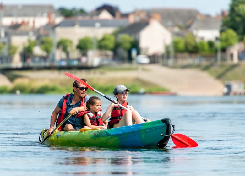 Canoë-kayak à Montjean-sur-Loire avec Louet Evasion