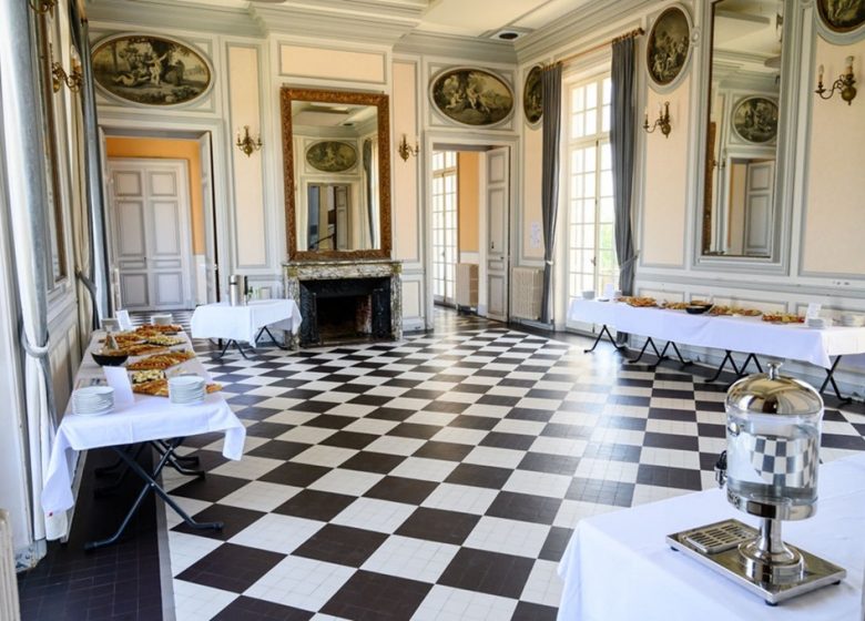 Salles de réception au château de la Turmelière