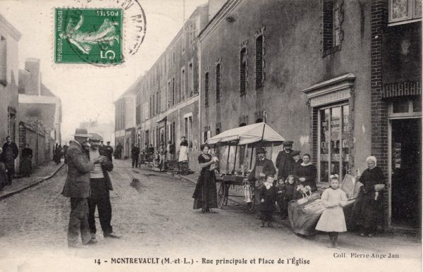 Peut-être un jour de marché… dans la rue du Château.