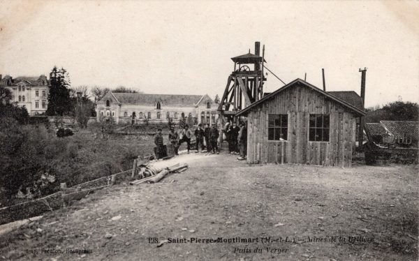 Extraction du minerai d’or au puits du Verger