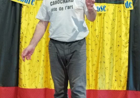 Animation avec Cabochard au Domaine Delaunay