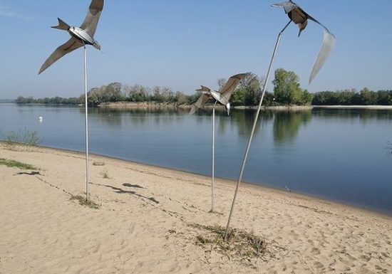 La Loire à Vélo des sculptures