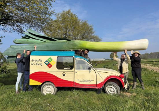 Au Jardin de Charly, maraicher biologique
