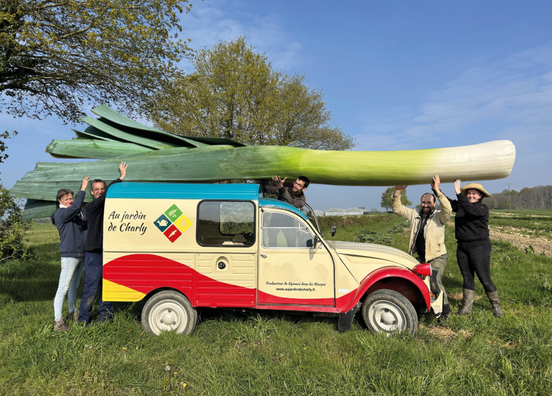 Au Jardin de Charly, maraicher biologique