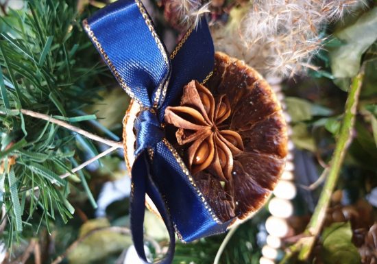 Atelier décorations de Noël au Jardin Camifolia