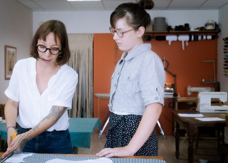 Stage de couture enfant à partir de 8 ans à la Couserie de Clara