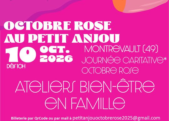 Octobre Rose au petit Anjou