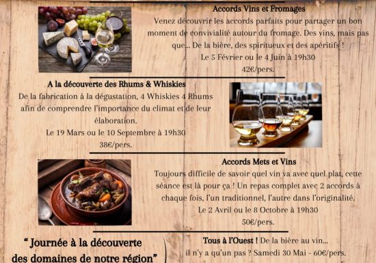 Ateliers oenologiques à La Cave Rambault