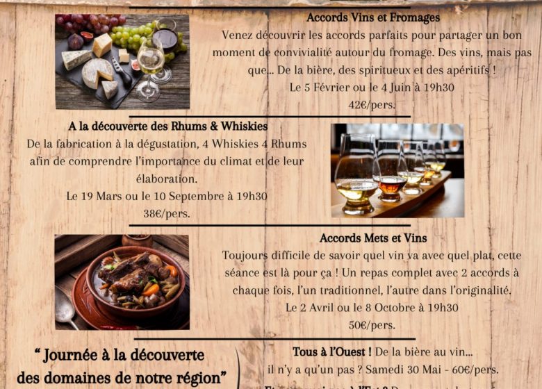 Ateliers oenologiques à La Cave Rambault