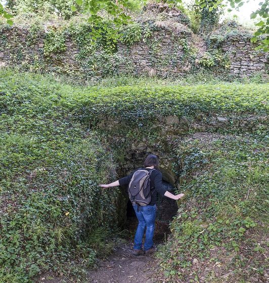 VESTIGES DE LA CITADELLE DE CHAMPTOCEAUX