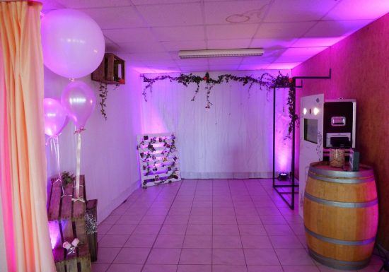 Salle de réception du Domaine Delaunay