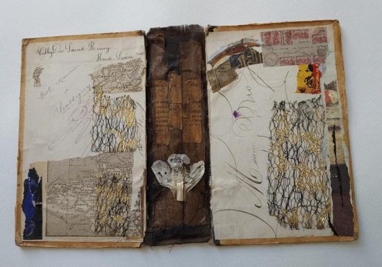 Atelier collage à la librairie Goûter ParChemins