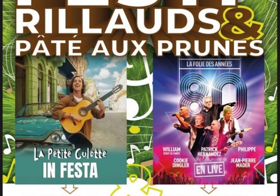 Festi&rsquo;rillauds et pâté aux prunes à Beausse