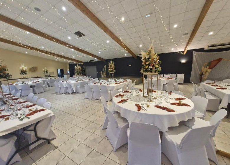 Salle de réception du Domaine Delaunay