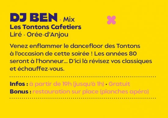 Les échappées musicales : DJ Ben – Les Tontons Cafetiers