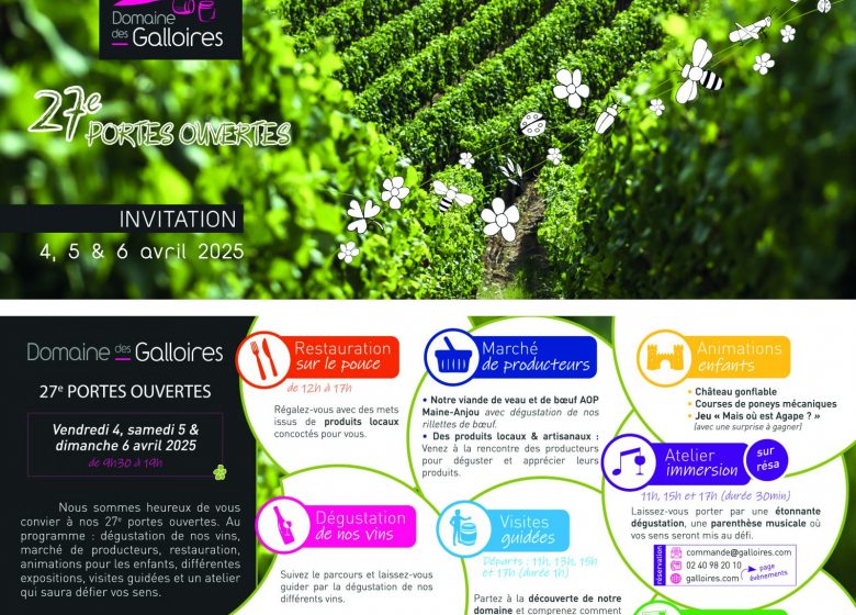28ème porte ouverte au Domaine des Galloires