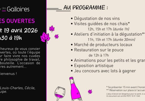 28ème porte ouverte au Domaine des Galloires