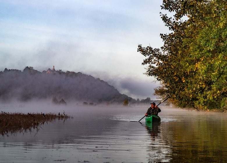 Sortie marché d’Oudon en kayak sur la Loire