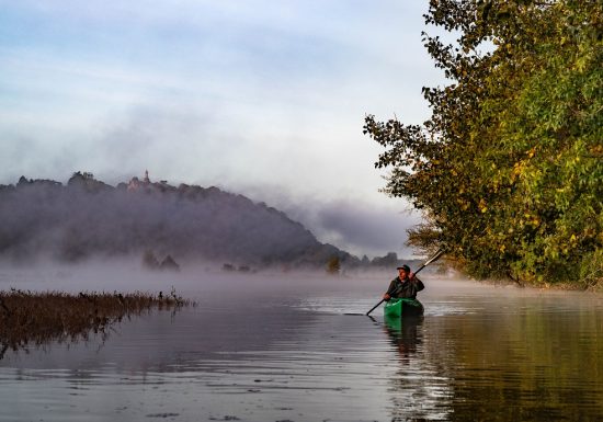 Expérience décarbonée en kayak au fil de la Loire